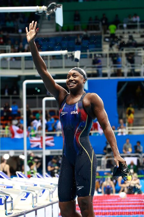 Simone Manuel en Río 2016